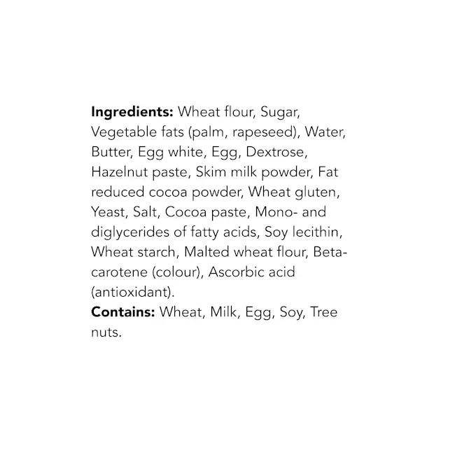 WFC 4506 NB Bakery MiniBeignets ChocHazelnut Ingredients