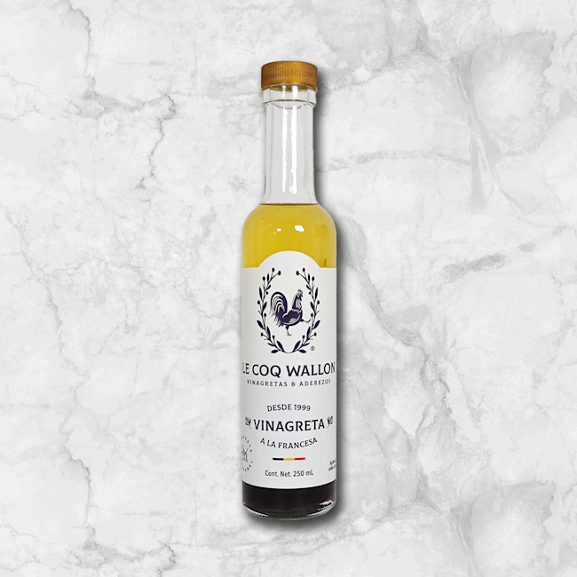 82184 WFMex Packaged VINAGRETA A LA FRANCESA 250ML Secos