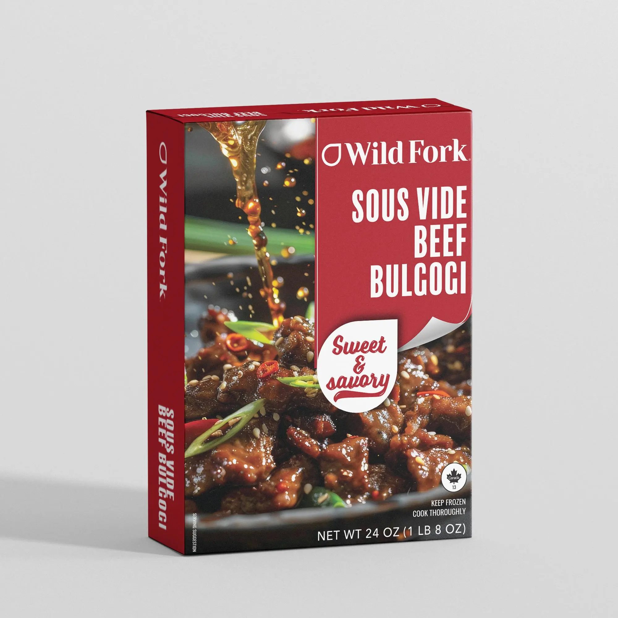 8130 Sous Vide Beef Bulgogi 24oz FW
