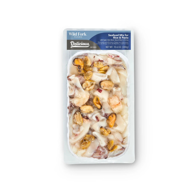 6009 WF Packaged Seafood Meat Mix Seafood