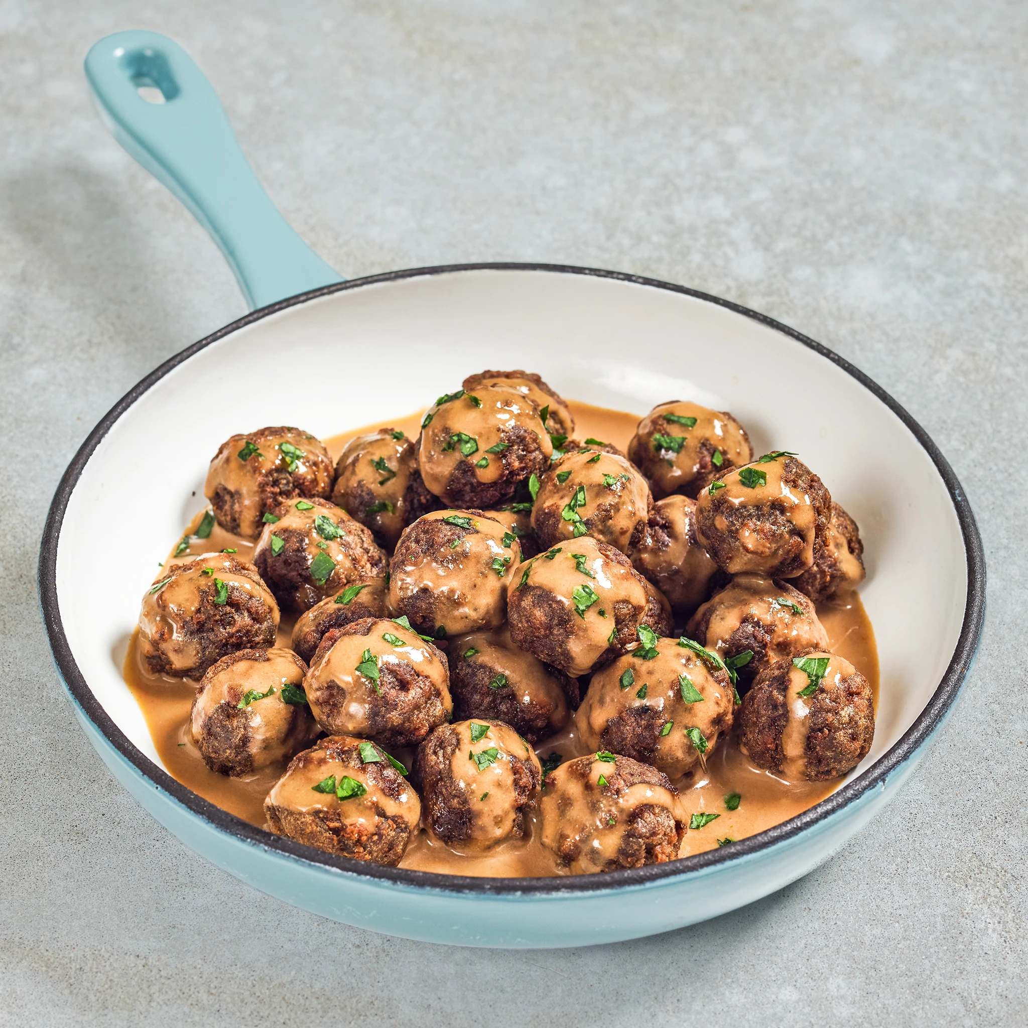 PLU 2648 WF PLATED Swedish Meatballs