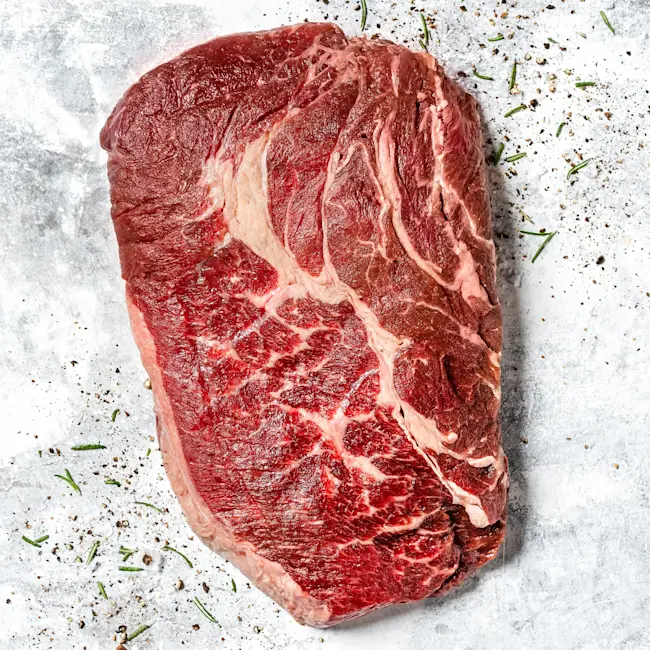 1055 RAW KosherBeefChuckRoast BEEF