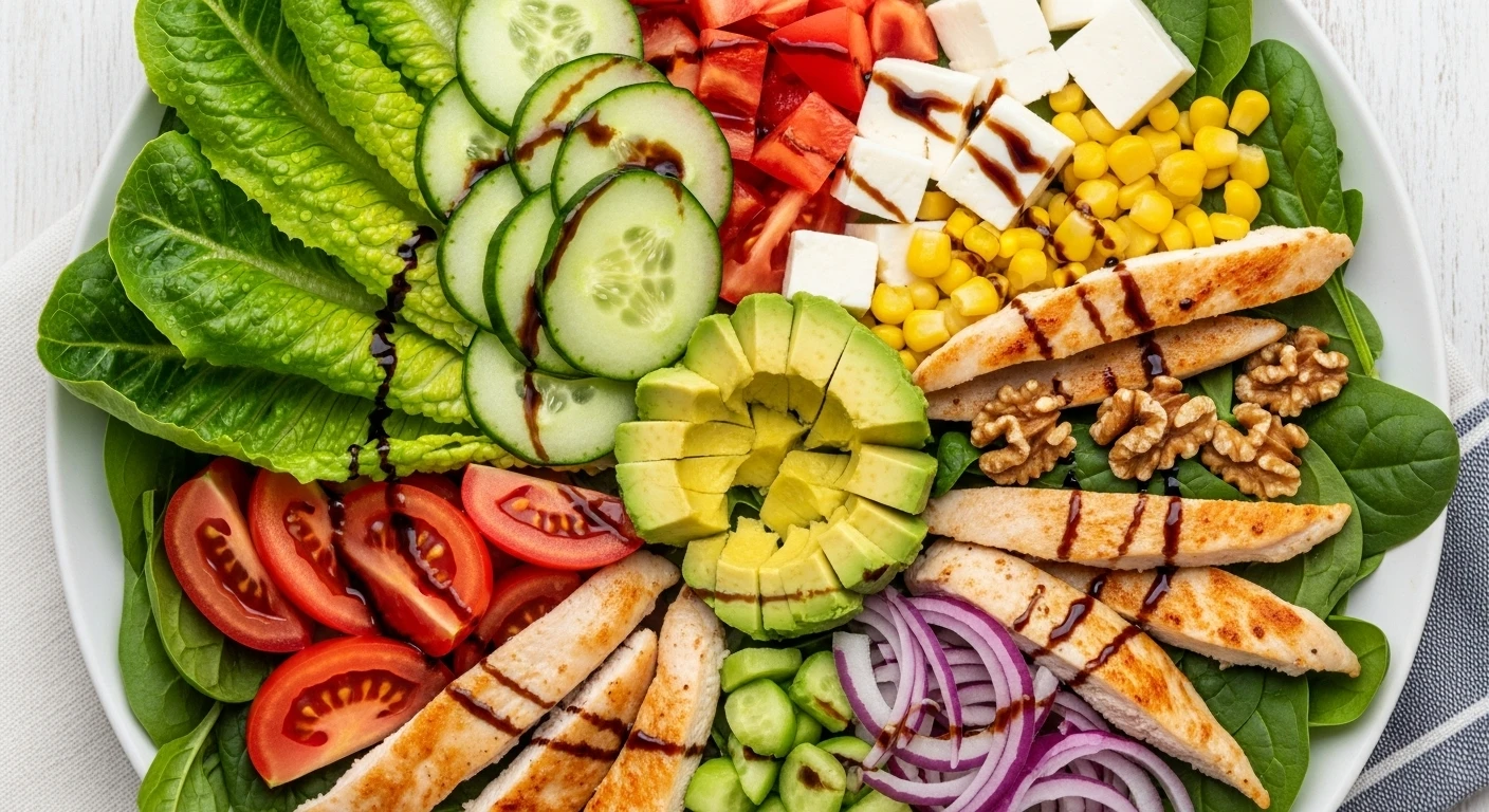 Ensalada de Pollo Fresca