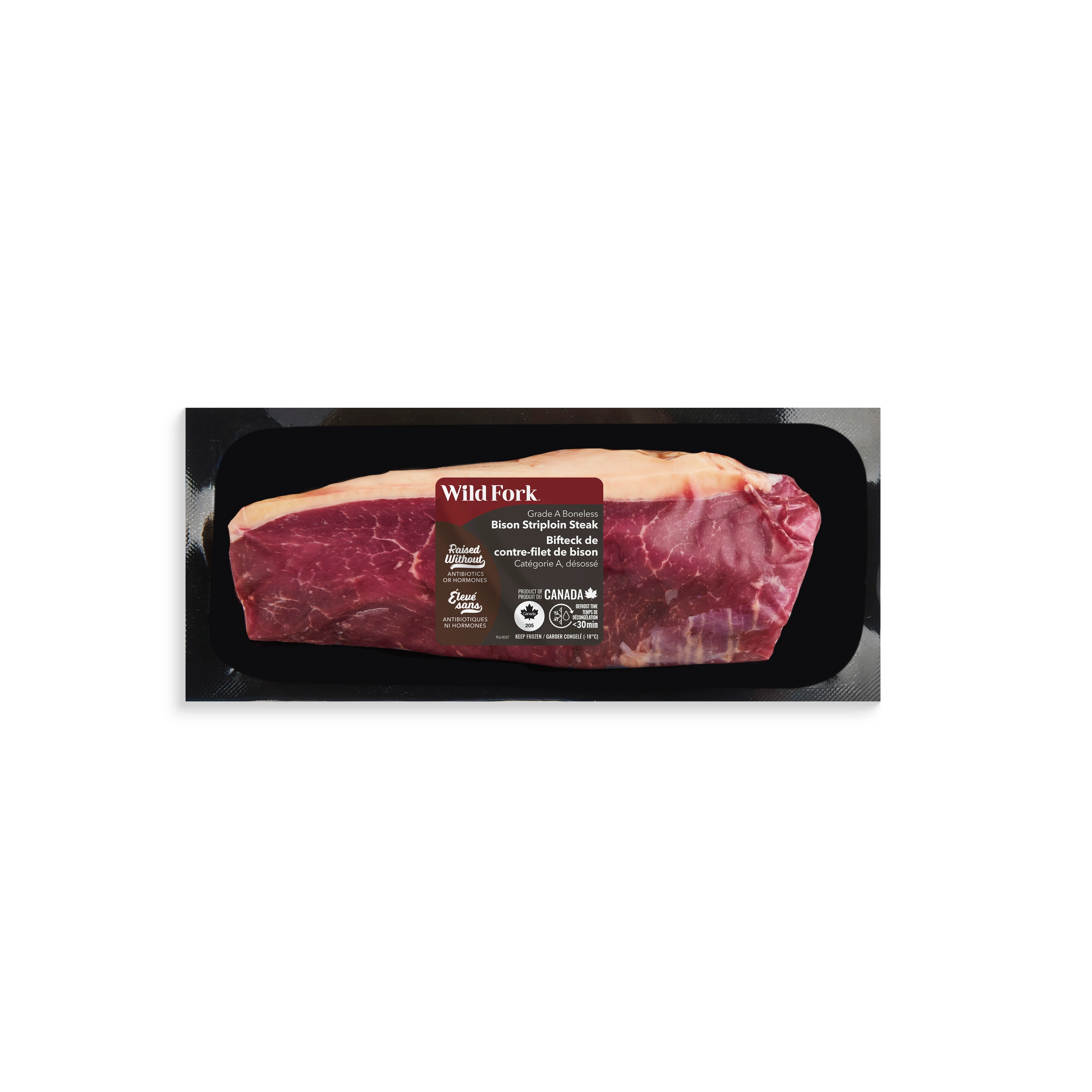 WFC 8207 Bison Steak Striploin Product 1x1