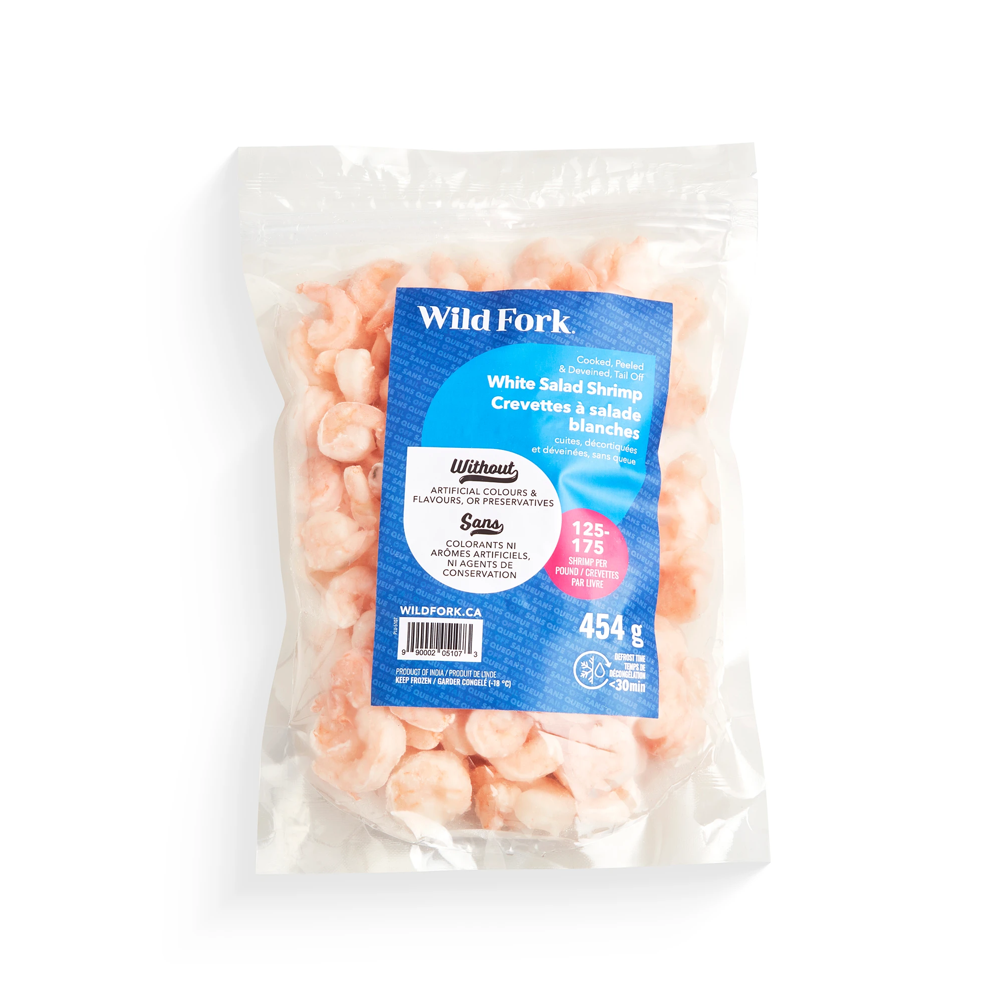 WFC 5107 Seafood Shrimp White 125 175 Salad PD