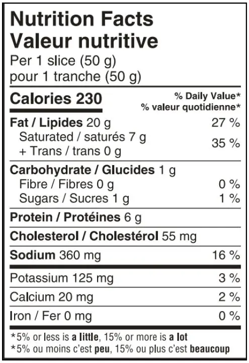 6939 - Dry cured Bacon - NFT