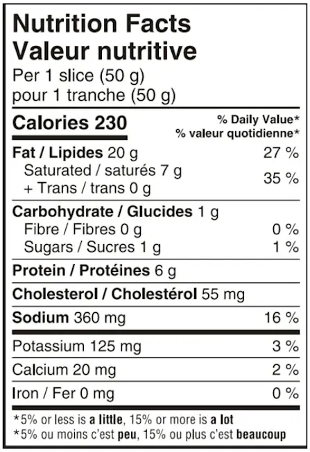 6939 - Dry cured Bacon - NFT