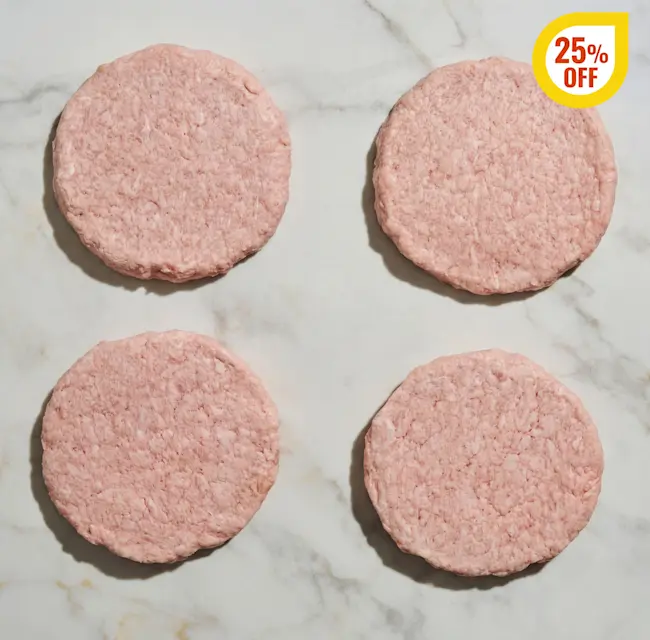 2679 Veal Burgers - RAW