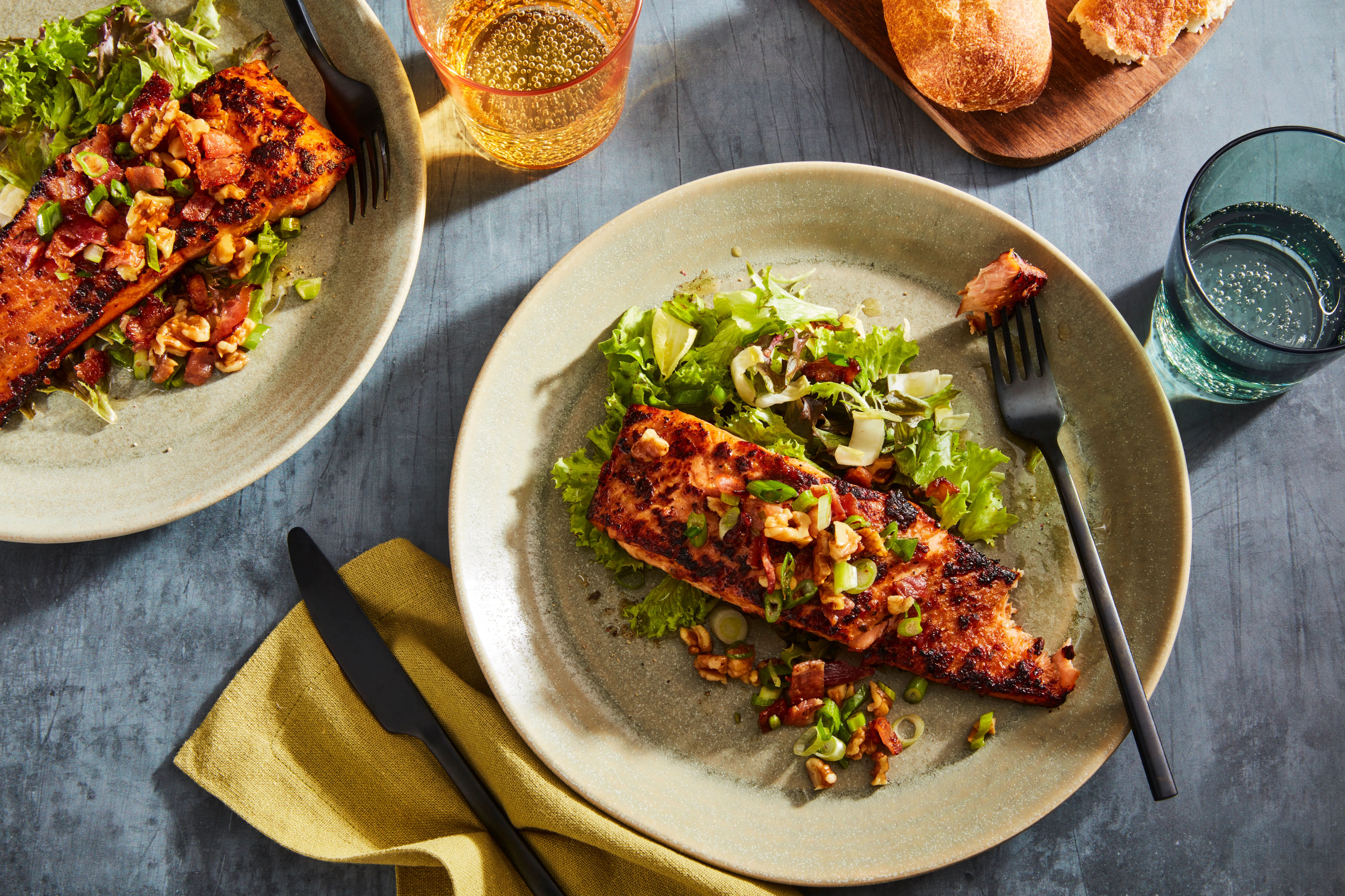 WFC 5209 Seafood Salmon Portions Maple Bourbon LS