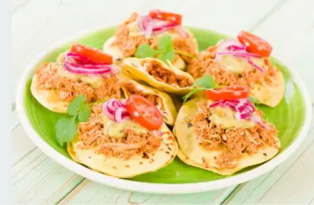 TOSTADAS DE TINGA