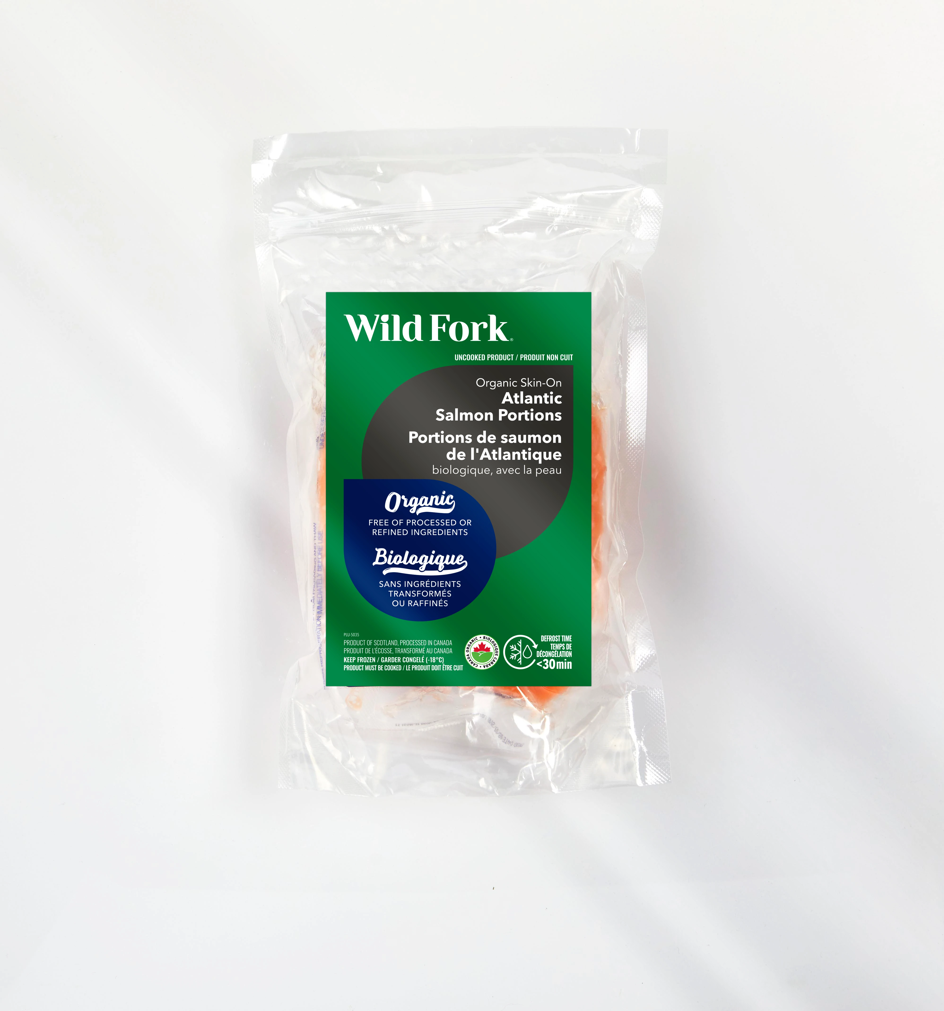 WFC 5035 Seafood Salmon AtlanticSkinOnOrg Product