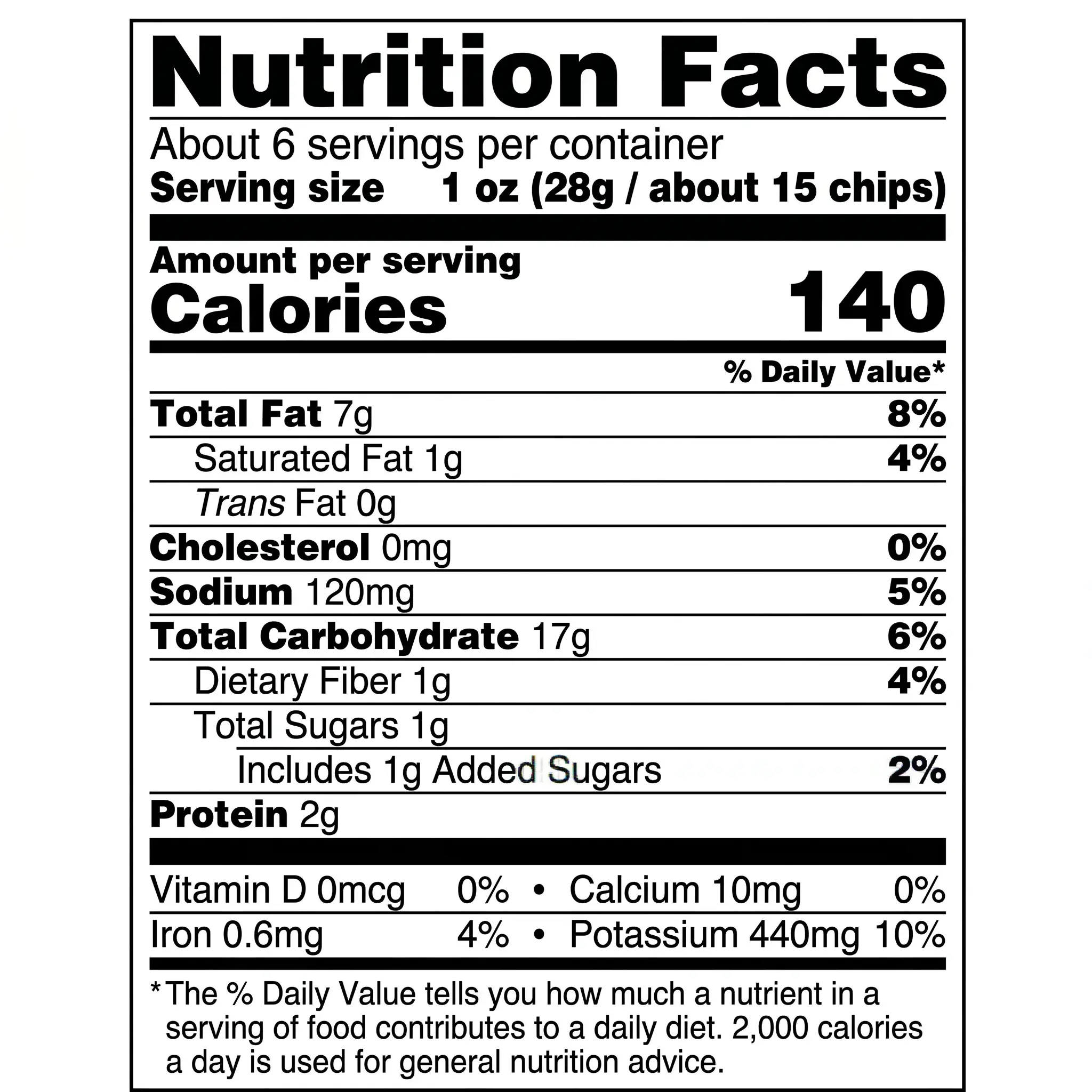 9652 - Siete Chips Potato Chptle Bbq - NFT