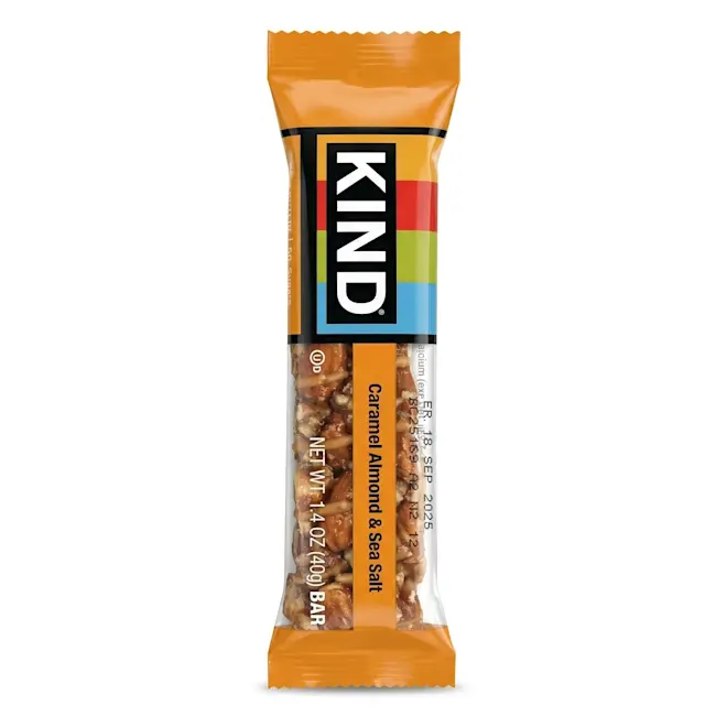 9562 - Kind Bar Caramel Almond Sea Salt - FRONT