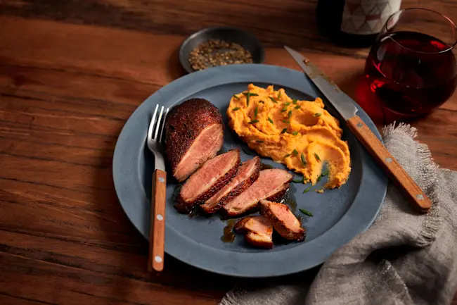 Cajun Seasoned Boneless Duck Breast Social 0011
