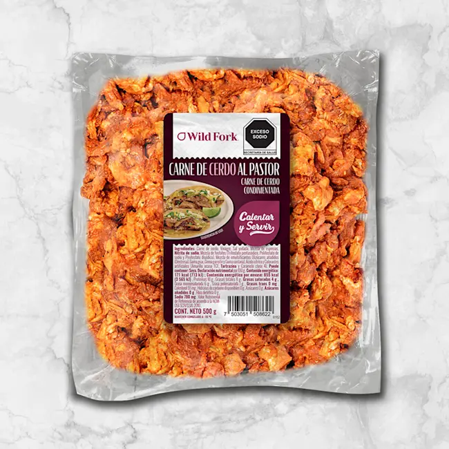 81952 WFMEx Packaged CARNE DE CERDO AL PASTOR Cerdo