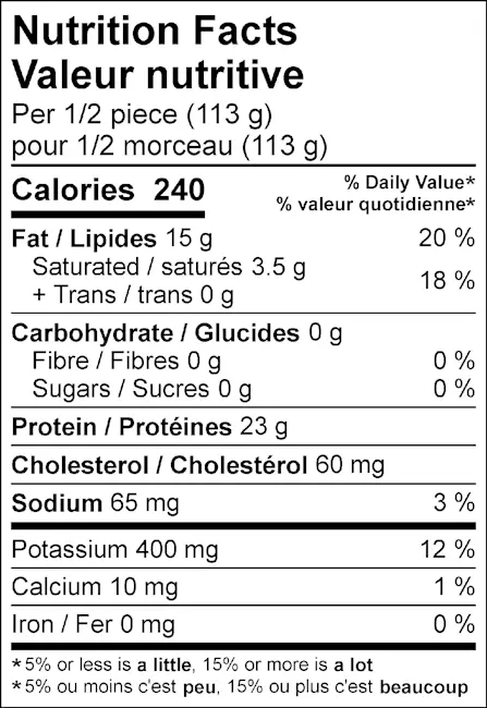 5266 - Atlanic Salmon Portions Skinless - NFT