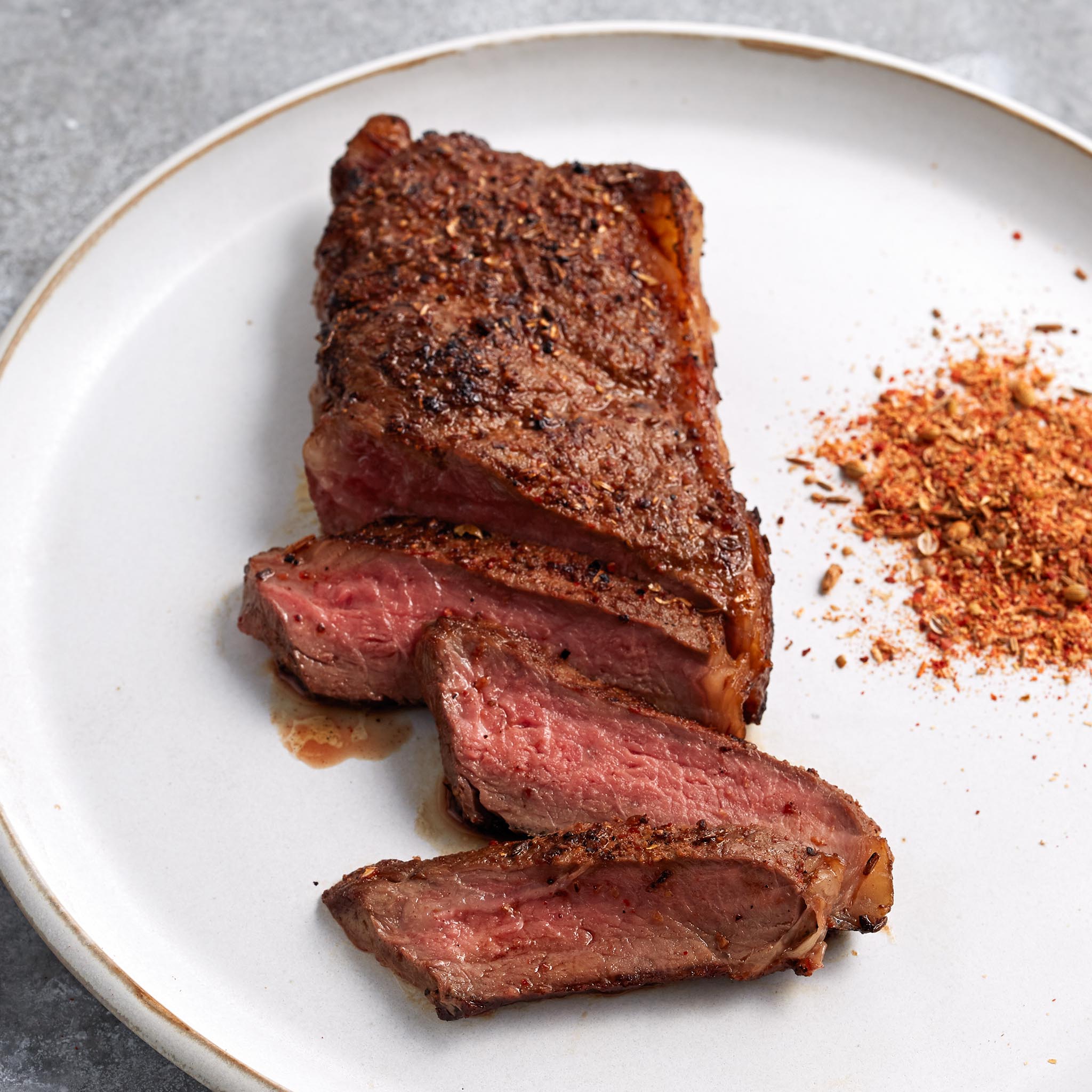 New york steak on sale rub