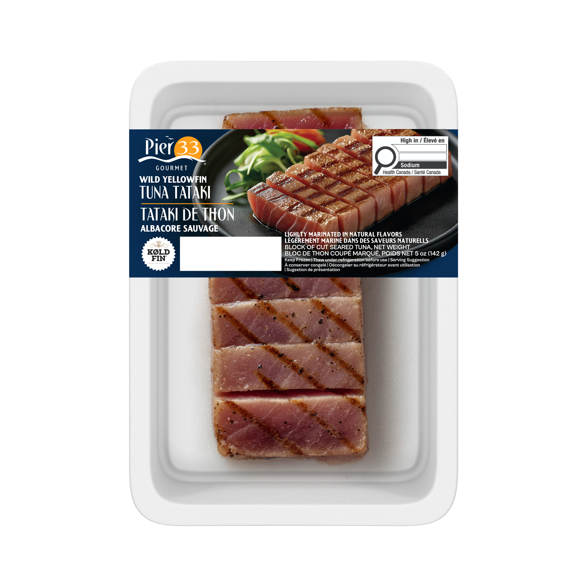 25335 ARTWORK Yellowfin Tuna Tataki