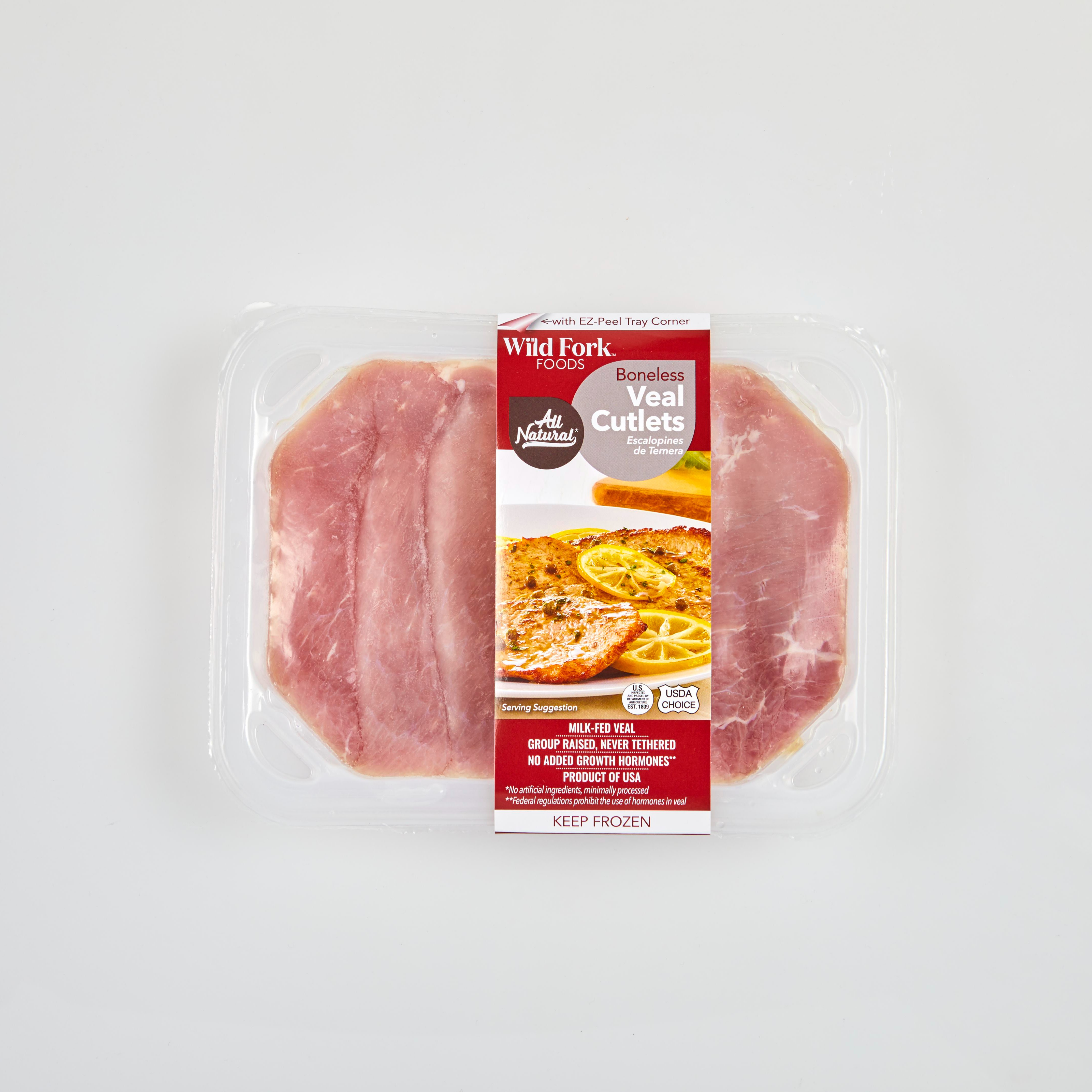 5603 WF PACKAGED Veal Cutlets (Scaloppine) Specialty Meat