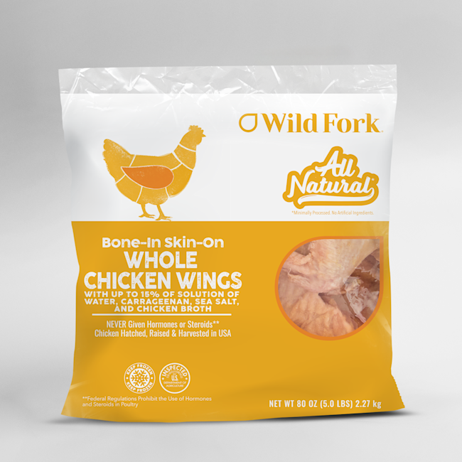 4220 ARTWORK Chicken Whole Wing All Nat. 5lbs