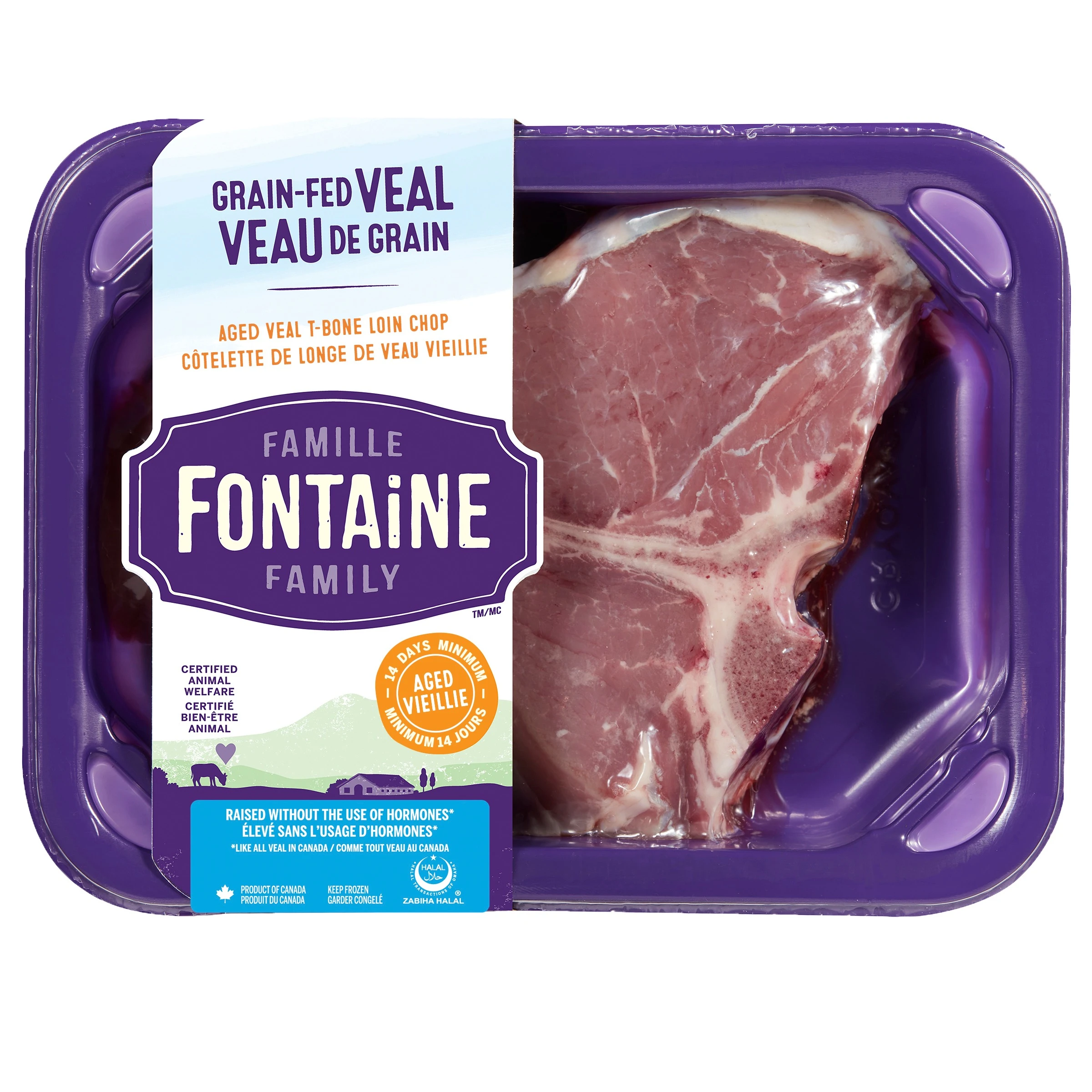 WFC 6604 NB Veal Chop LoinTBone Product