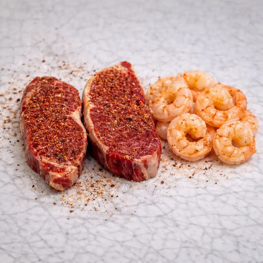 NY Strip and Shrimp Valentine-s Bundle
