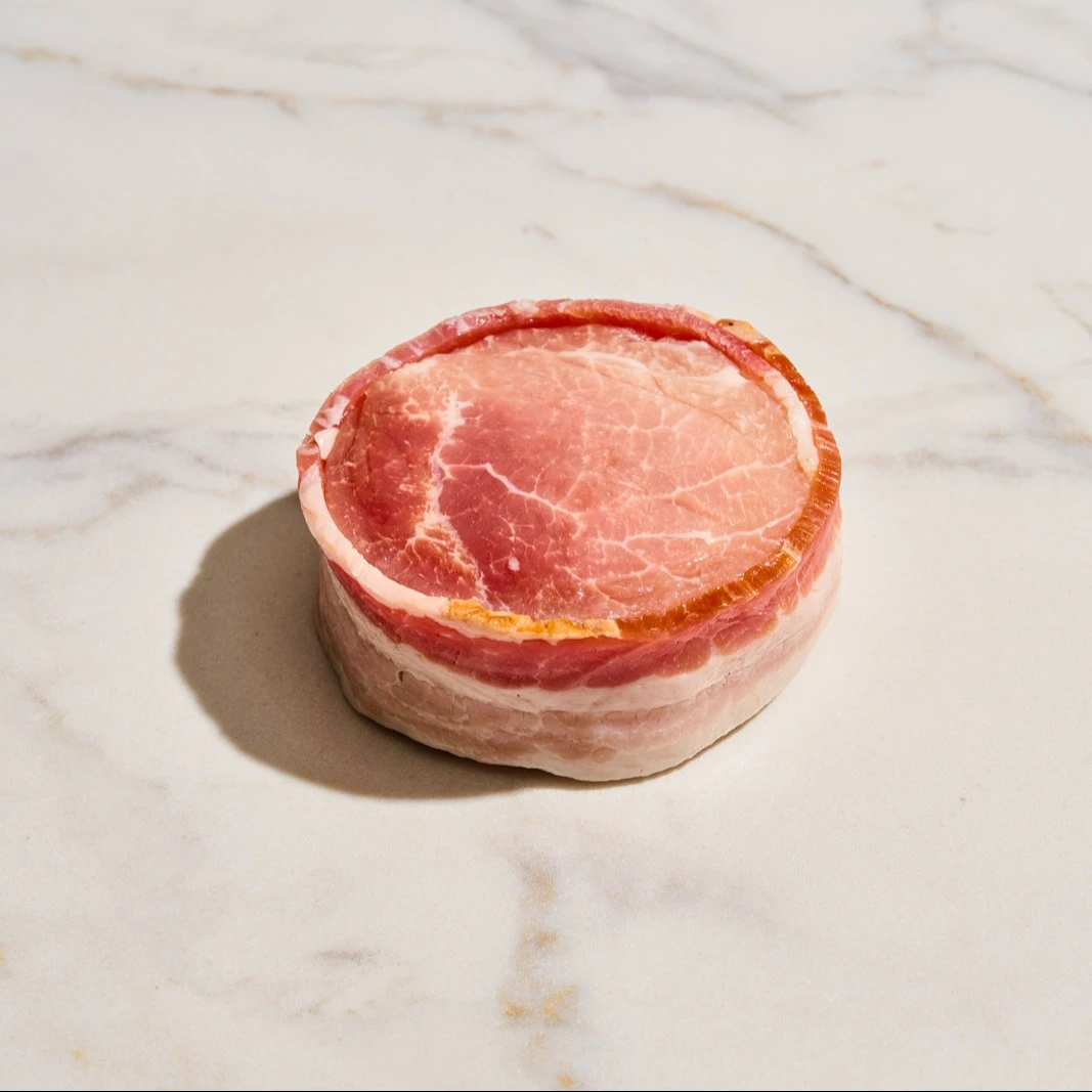 3211 RAW Bacon-Wrapped Eye of Round Filet