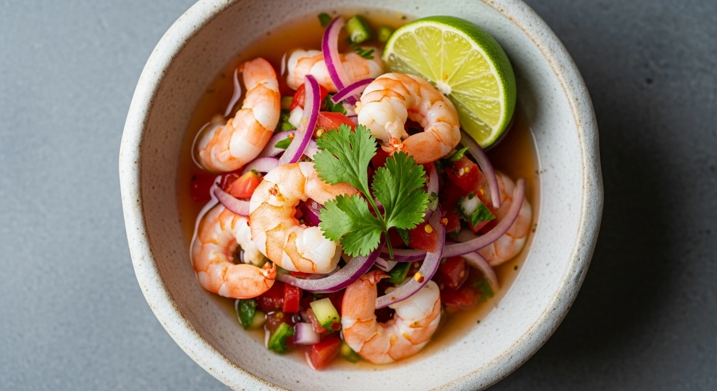 Ceviche de Camarones