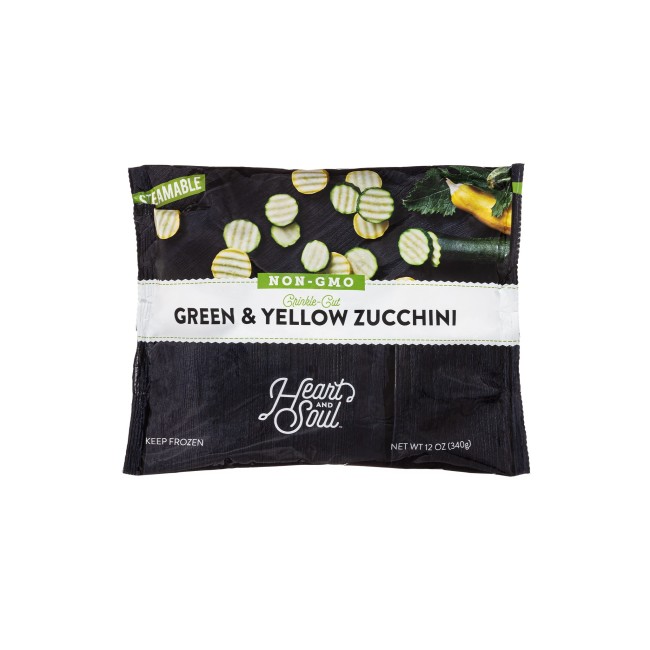 7174 WF PACKAGED Green & Yellow Zucchini - Heart and Soul Fruits and Vegetables