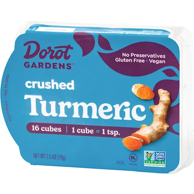 7267 WF PACKAGED FROZEN TUMERIC SPICES