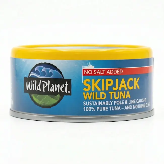 9596 - Wild Planet Tuna Wild Skpjck Lght Ns - FRONT