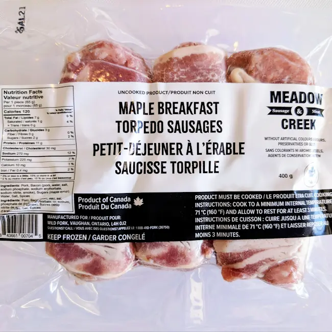 Maple Breakfast Torpedo