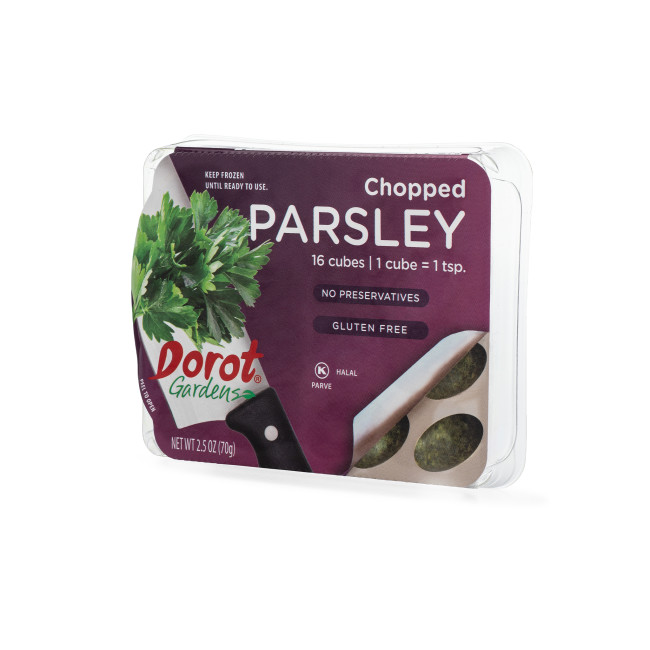 7095 WF PACKAGED Frozen Parsley - Dorot Spices & Dry Goods