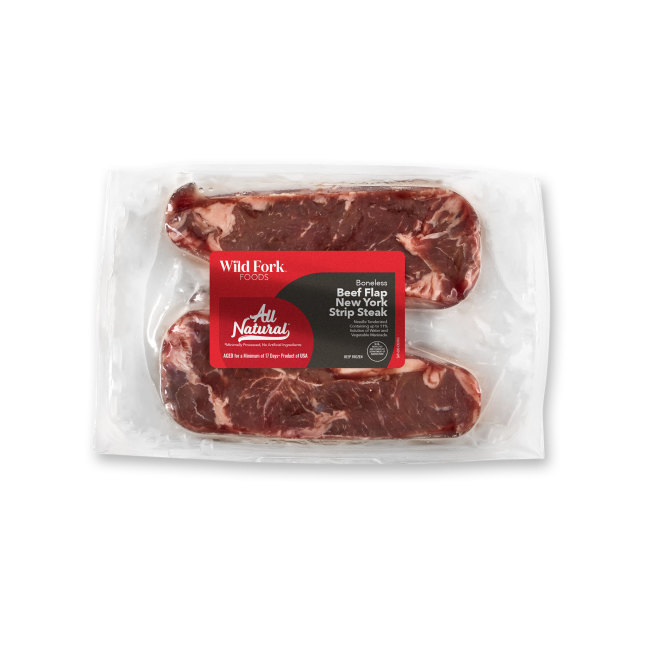 1705 WF PACKAGED USDA Inspected Beef NY Strip Steak* Beef