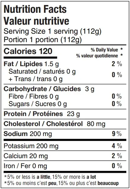 25322 nft North Atlantic Lobster Tails - 16oz