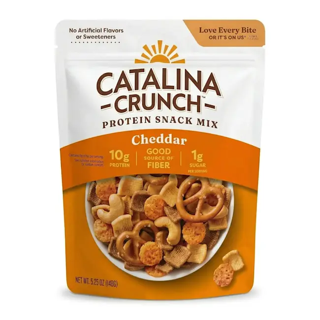9593 - Catalina Crunch Snack Mix Cheddar - FRONT