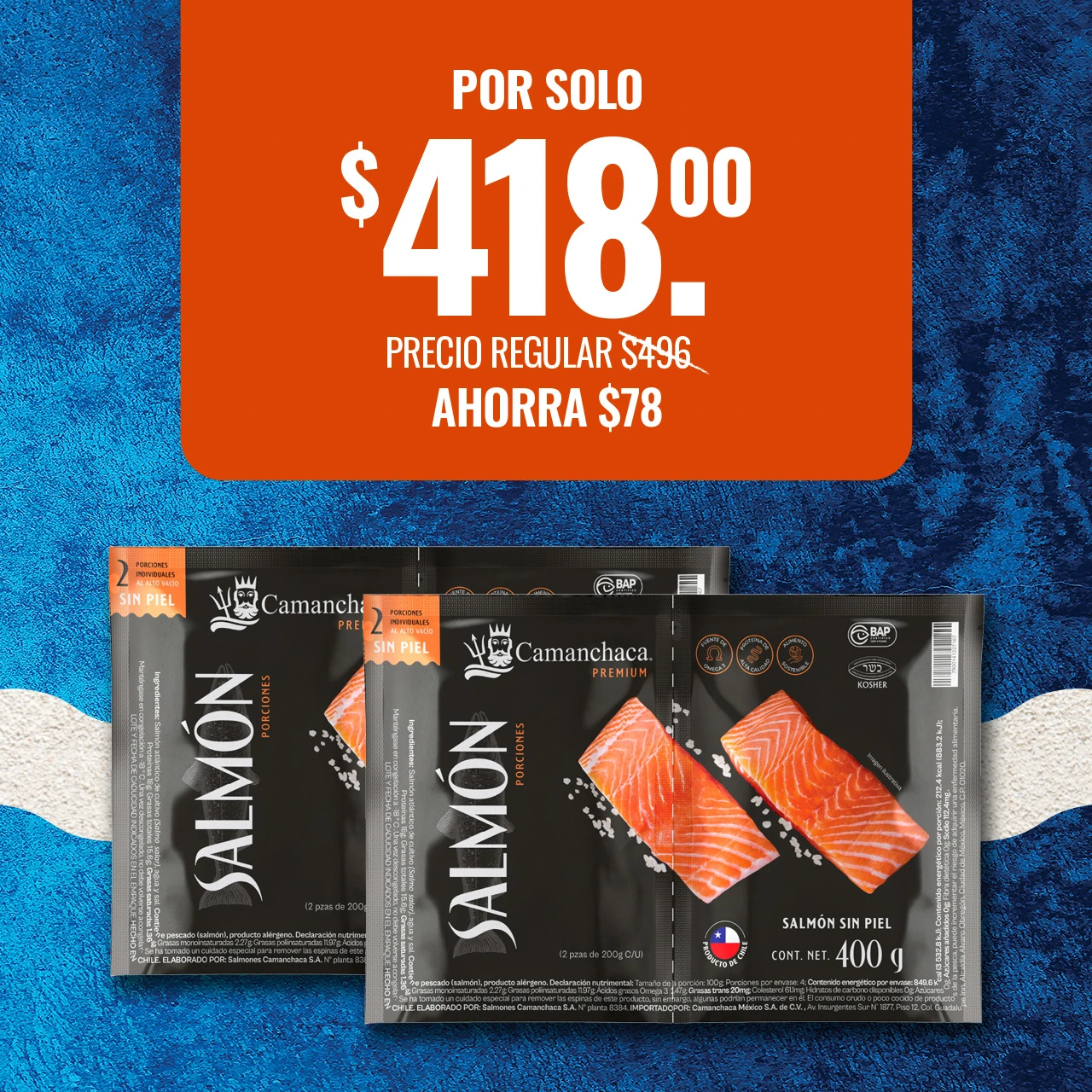 descuento salmón 24 feb