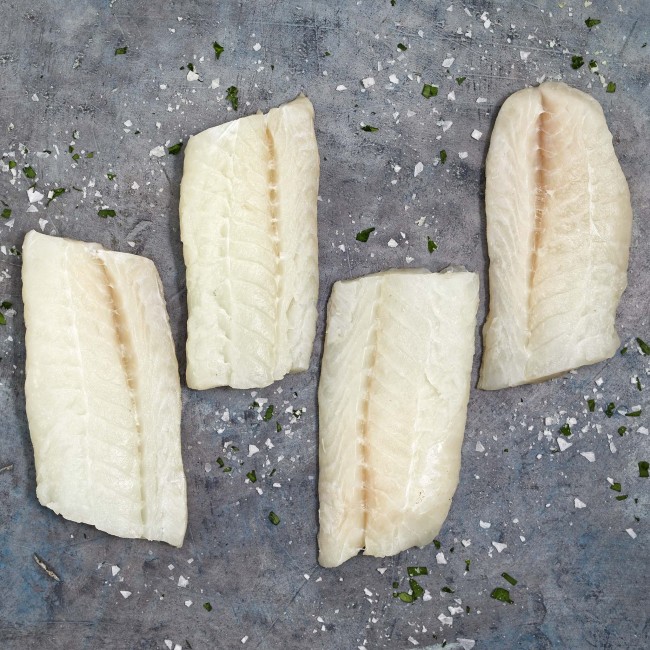 6098 WF RAW Skinless Cod Fillets Seafood