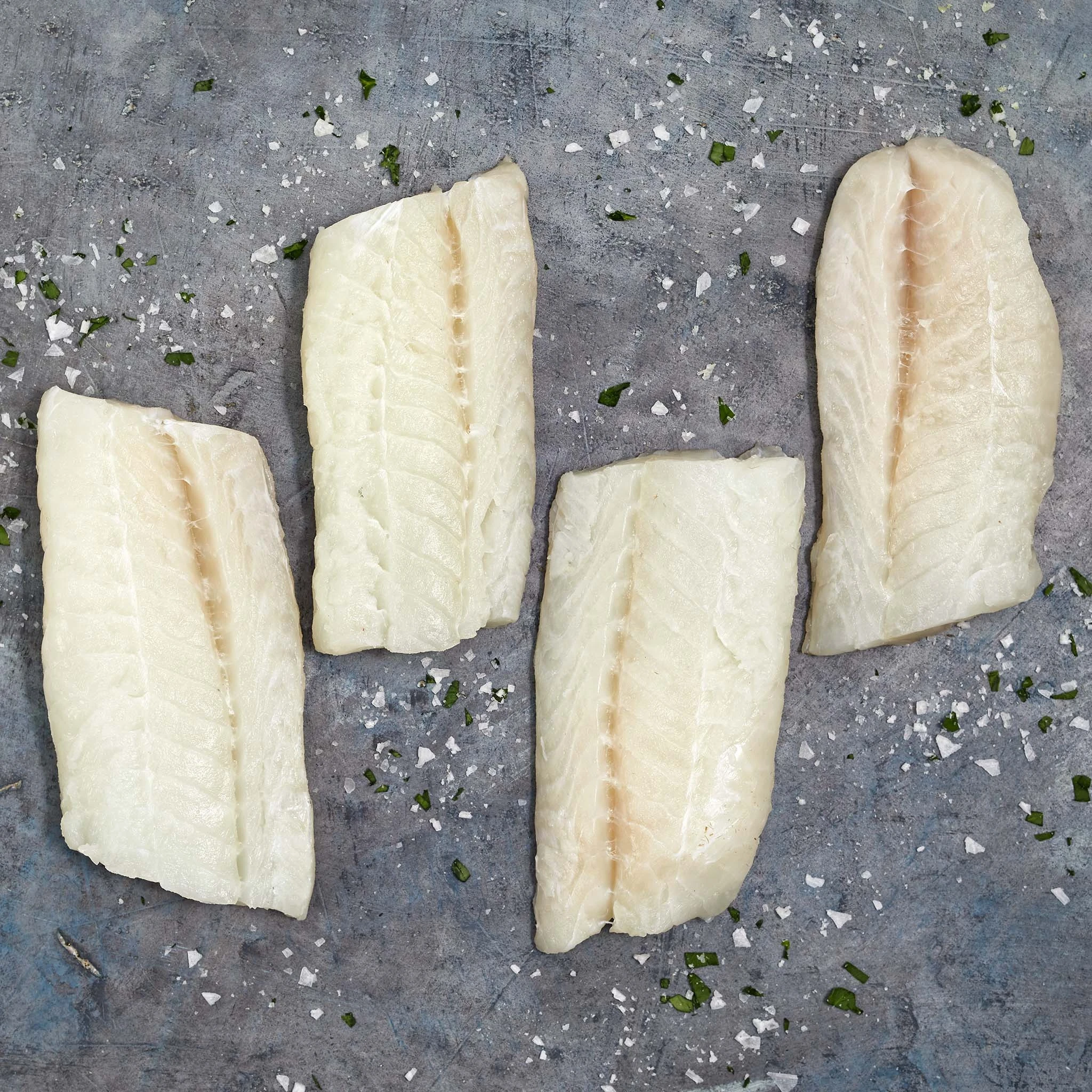 6098 WF RAW Skinless Cod Fillets Seafood