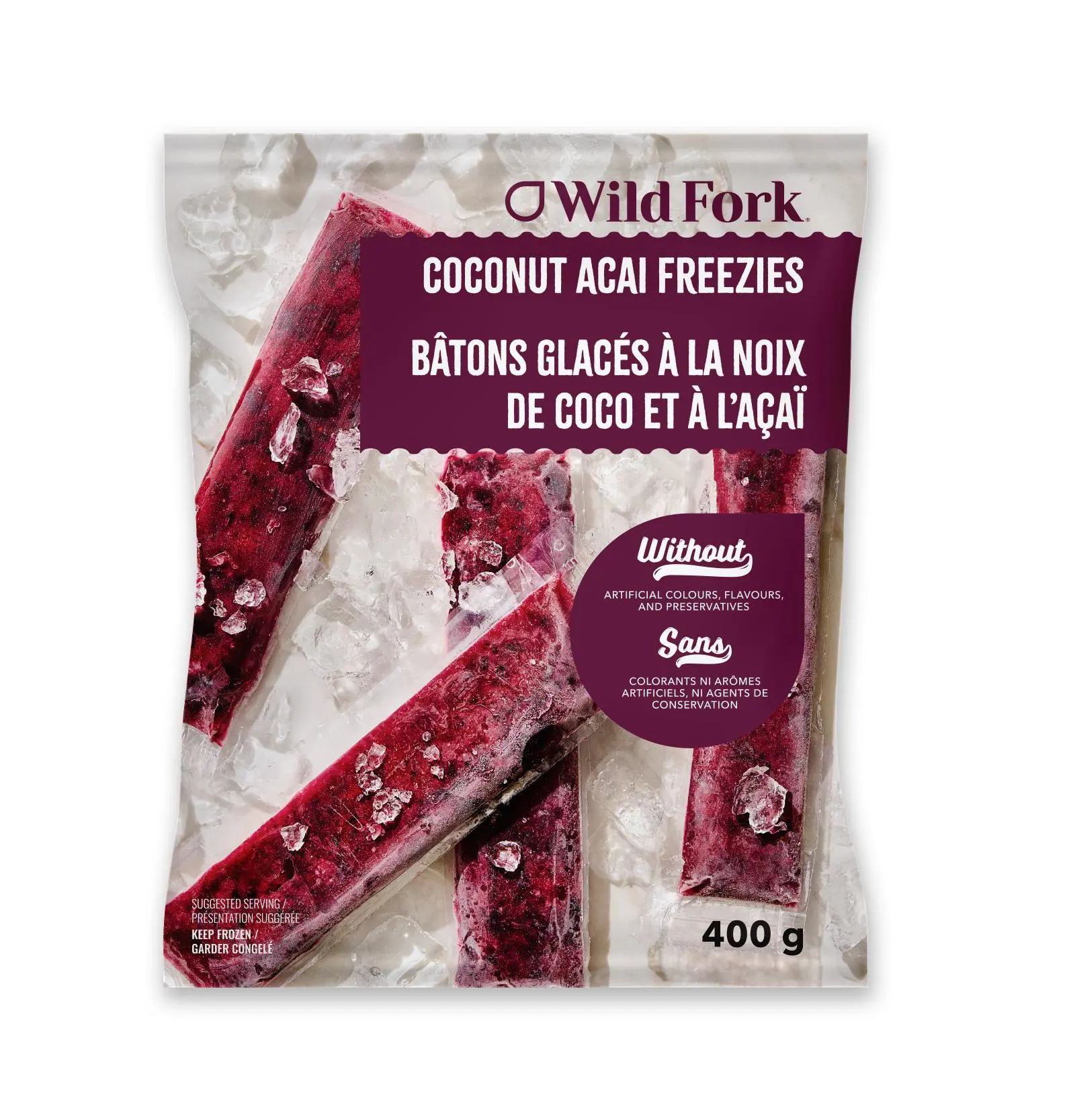 23857 Coconut Acai Freezies 14.11oz FW