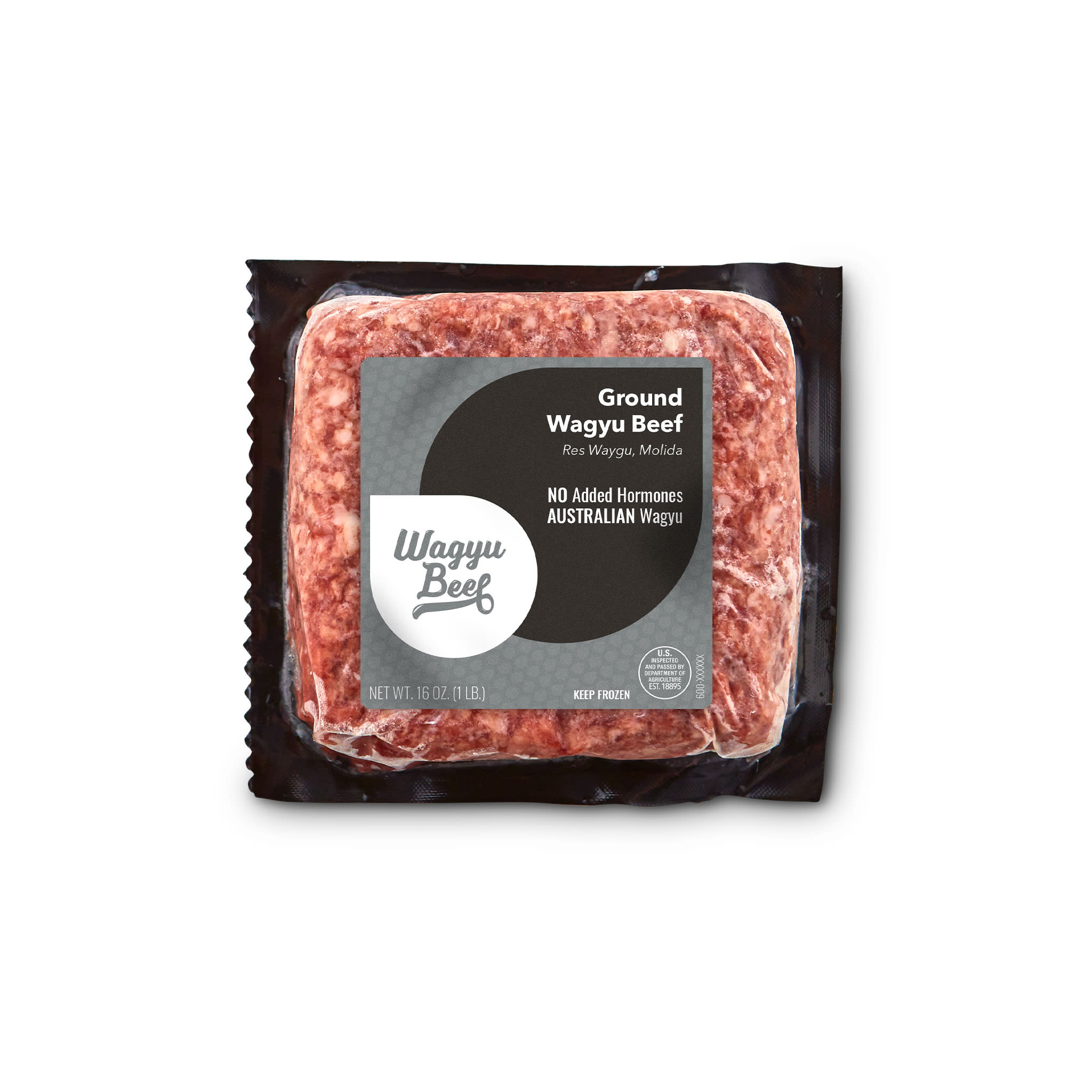 2618 WF PACKAGED Ground Wagyu Beef 80- Lean - 1 LB Beef