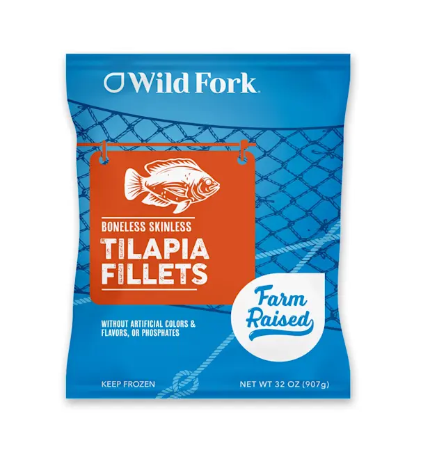 6252 PACKAGING Red Tilapia Fillets