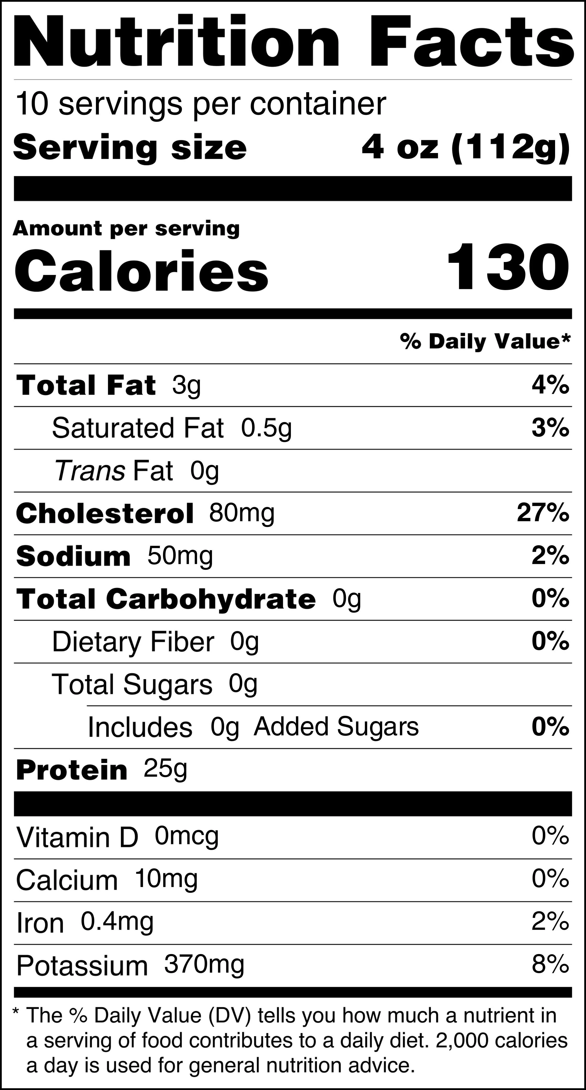 4132 NFT Chicken Breast Cubes ABF
