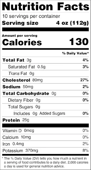 4132 NFT Chicken Breast Cubes ABF