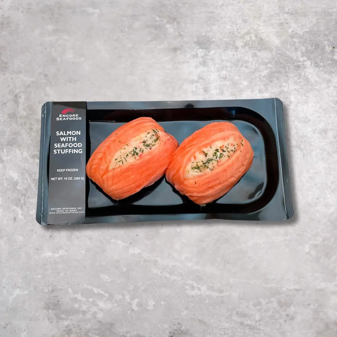 6347 PACKAGED Salmon with Seafood Stuffing