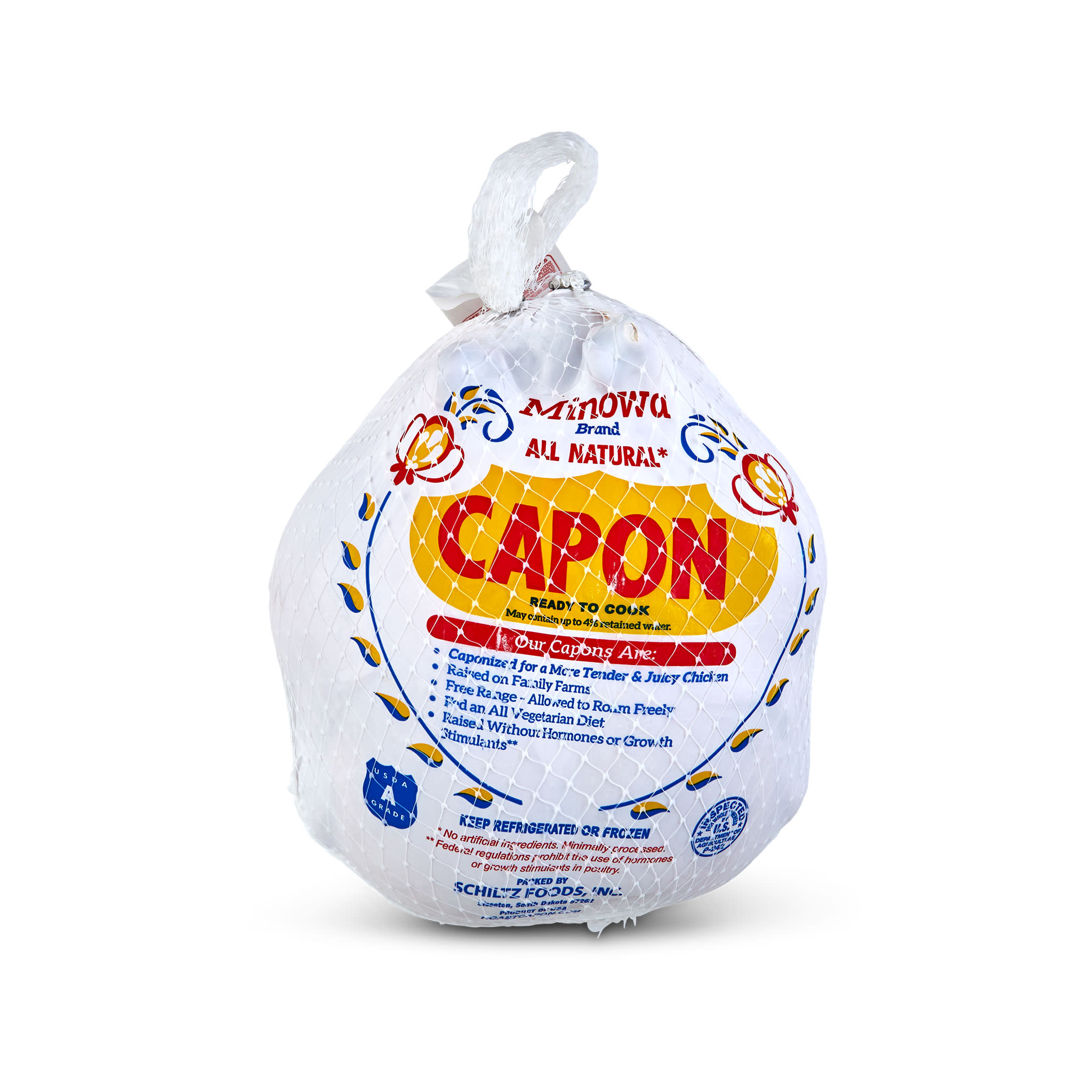 4404 WF PACKAGED Whole Capon Specialty Meats