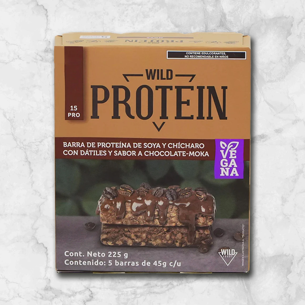 82071 WFMex Packaged CAJA CON BARRAS SABOR MOKA Secos