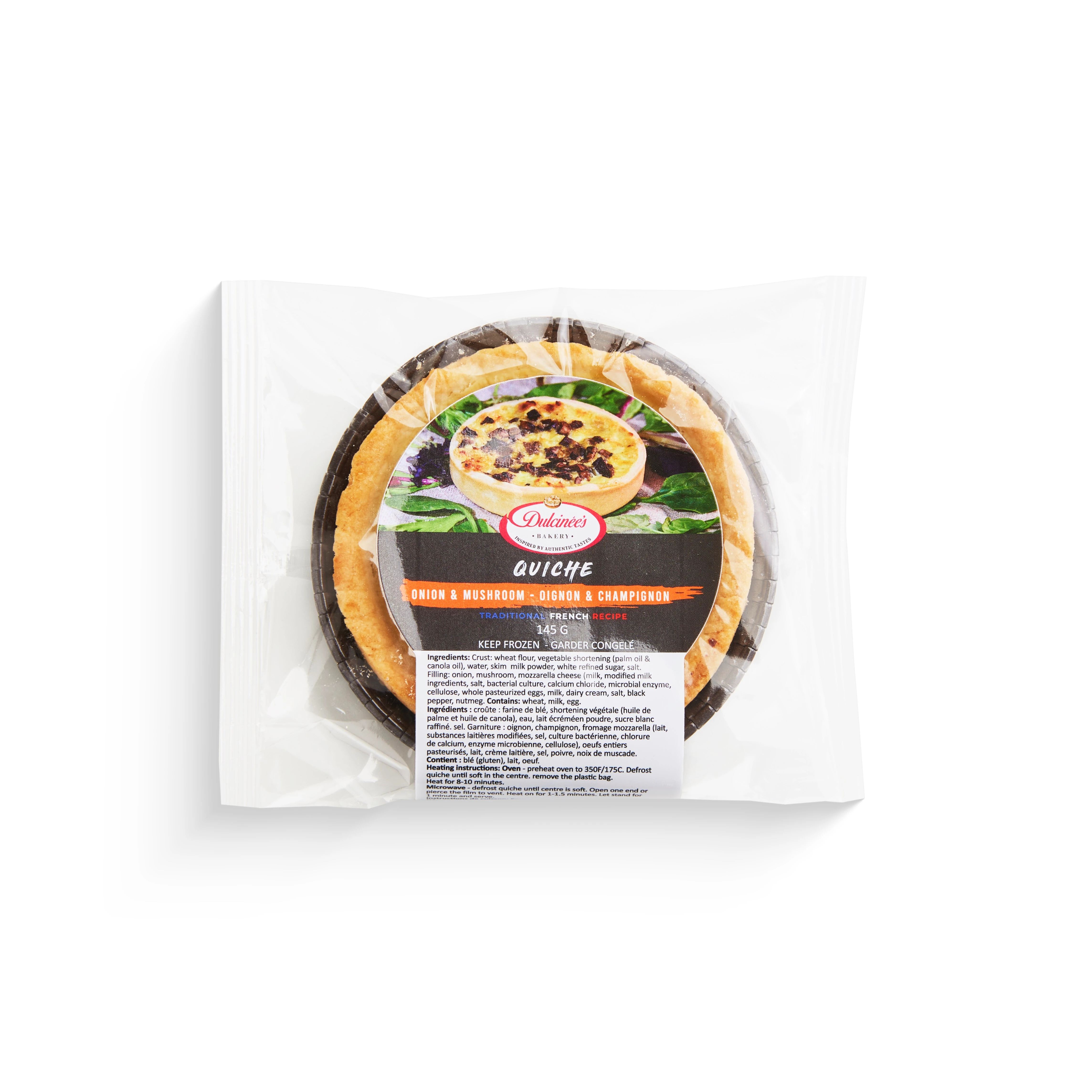 WFC 2502 NB ValueAdd Quiche OnionMushroom Product