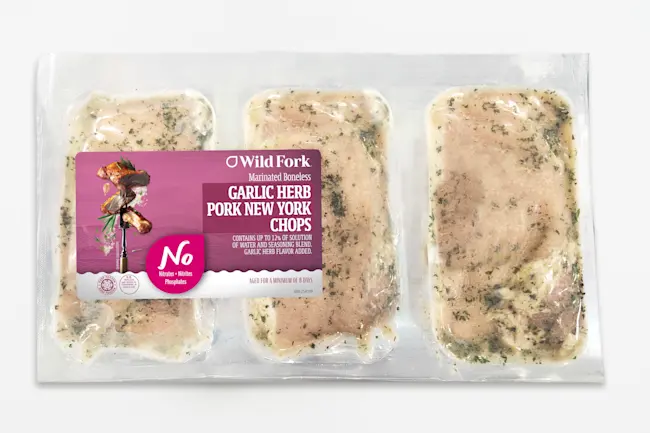 3612  Pork Bone In Double Bone Garlic Herb Package