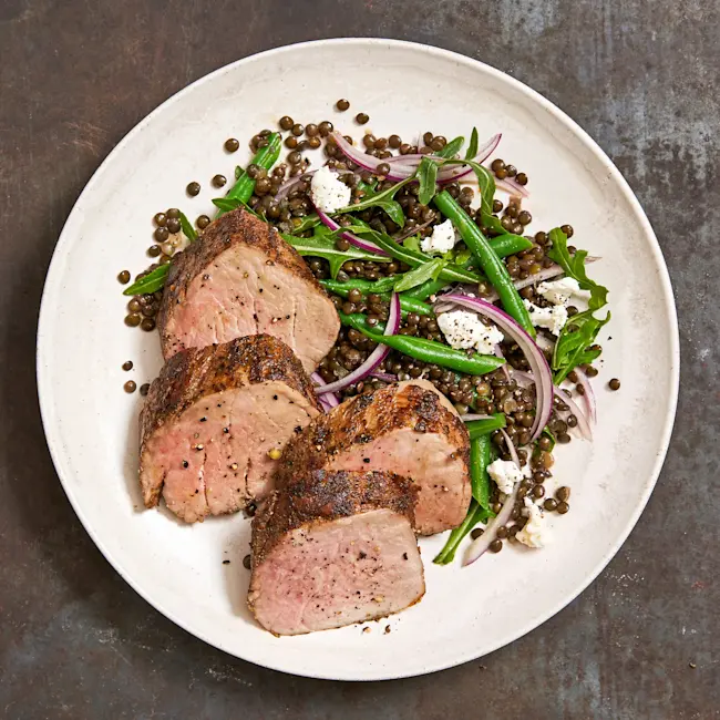 3605 WF PLATED Herb Olive Oil Pork Tenderloin Pork